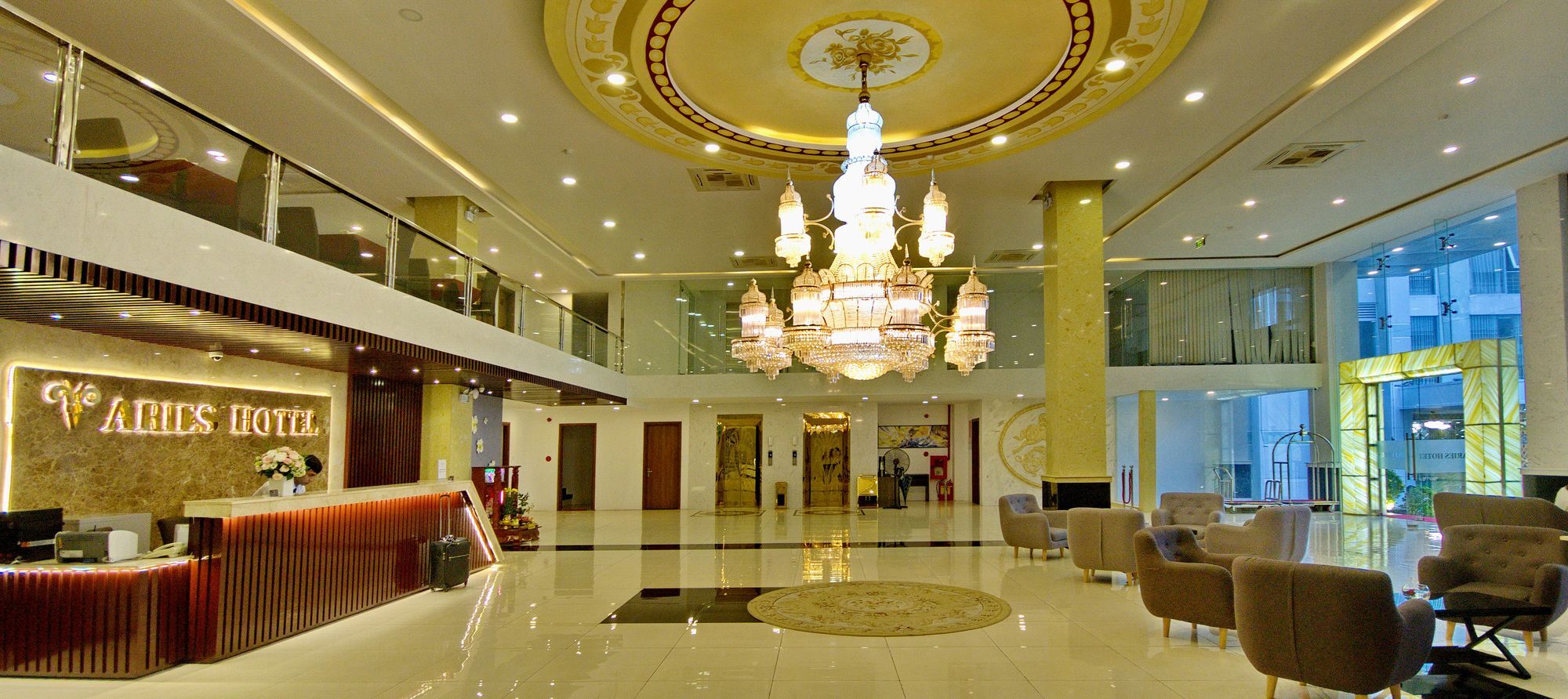 Aries Hotel Нячанг Экстерьер фото
